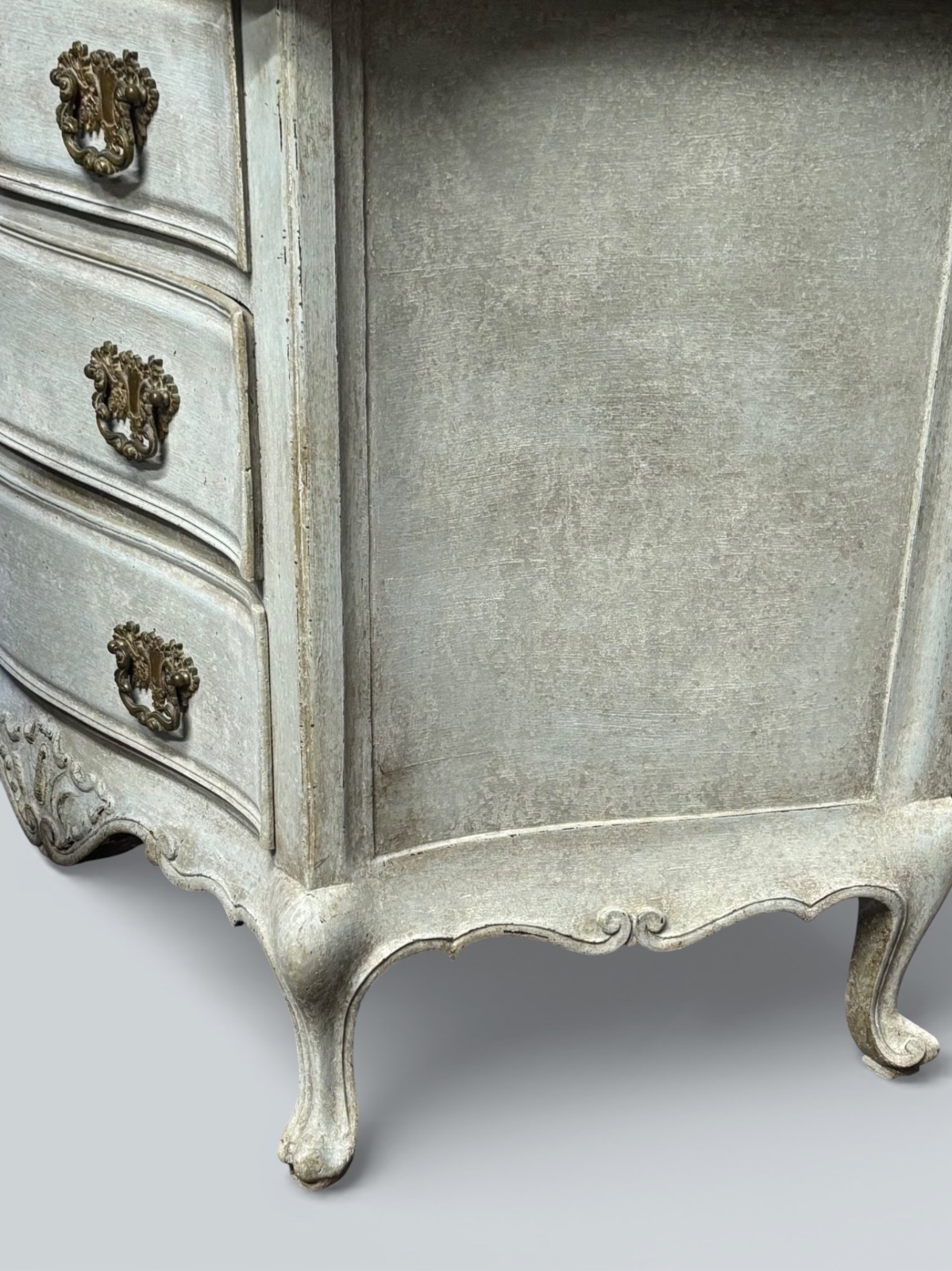 French painted Commode