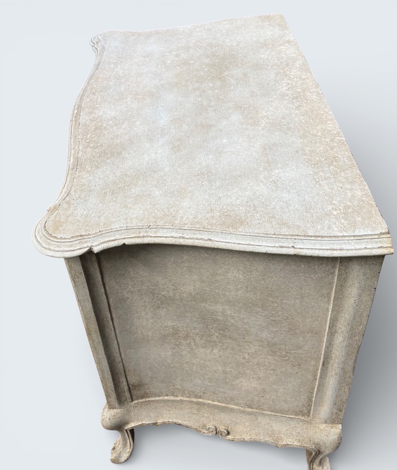 French painted Commode