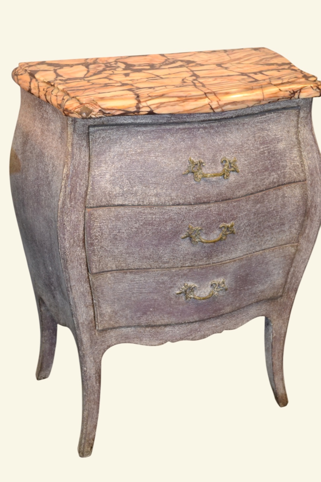 Small pretty Bombe shaped French Commode
