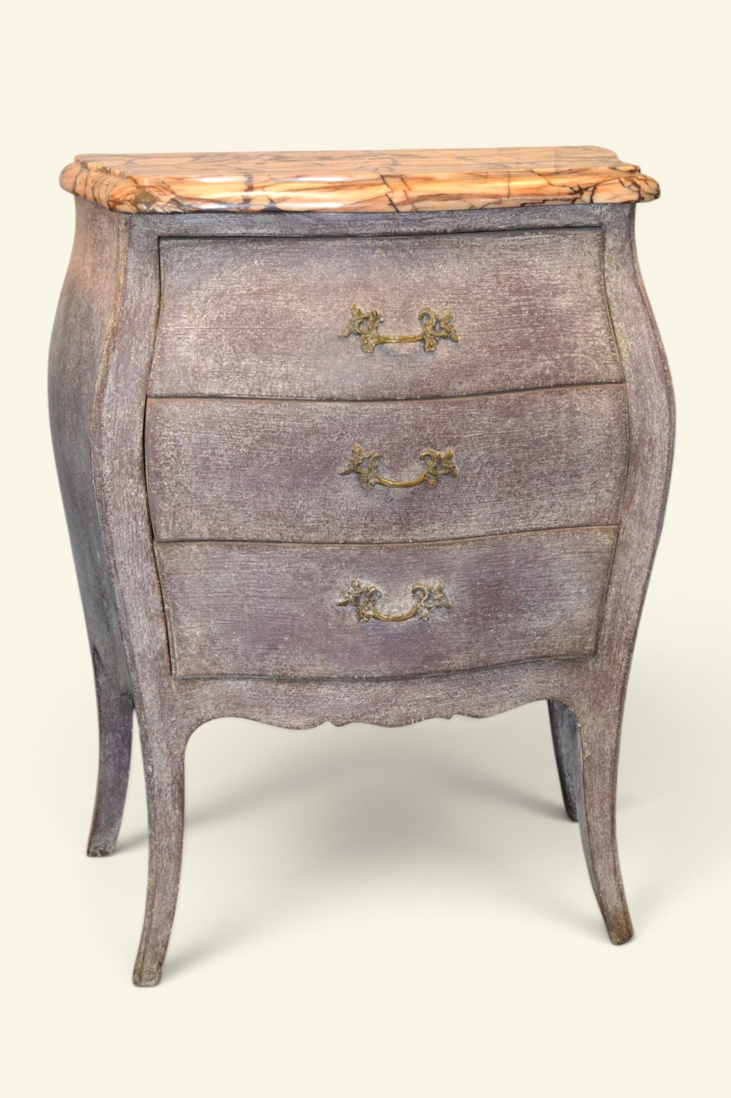 Small pretty Bombe shaped French Commode