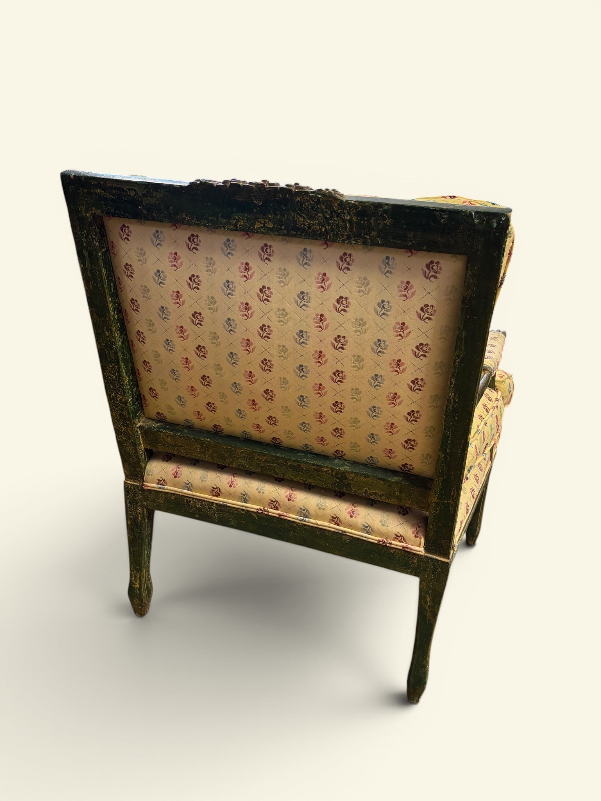 Pair of vintage painted chairs