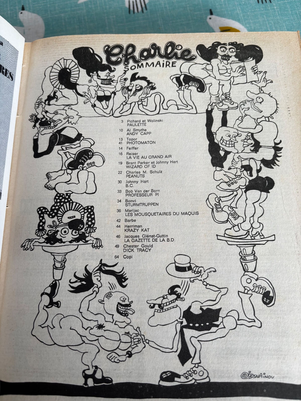 Charlie Hebdo Political French Satire comic compilation